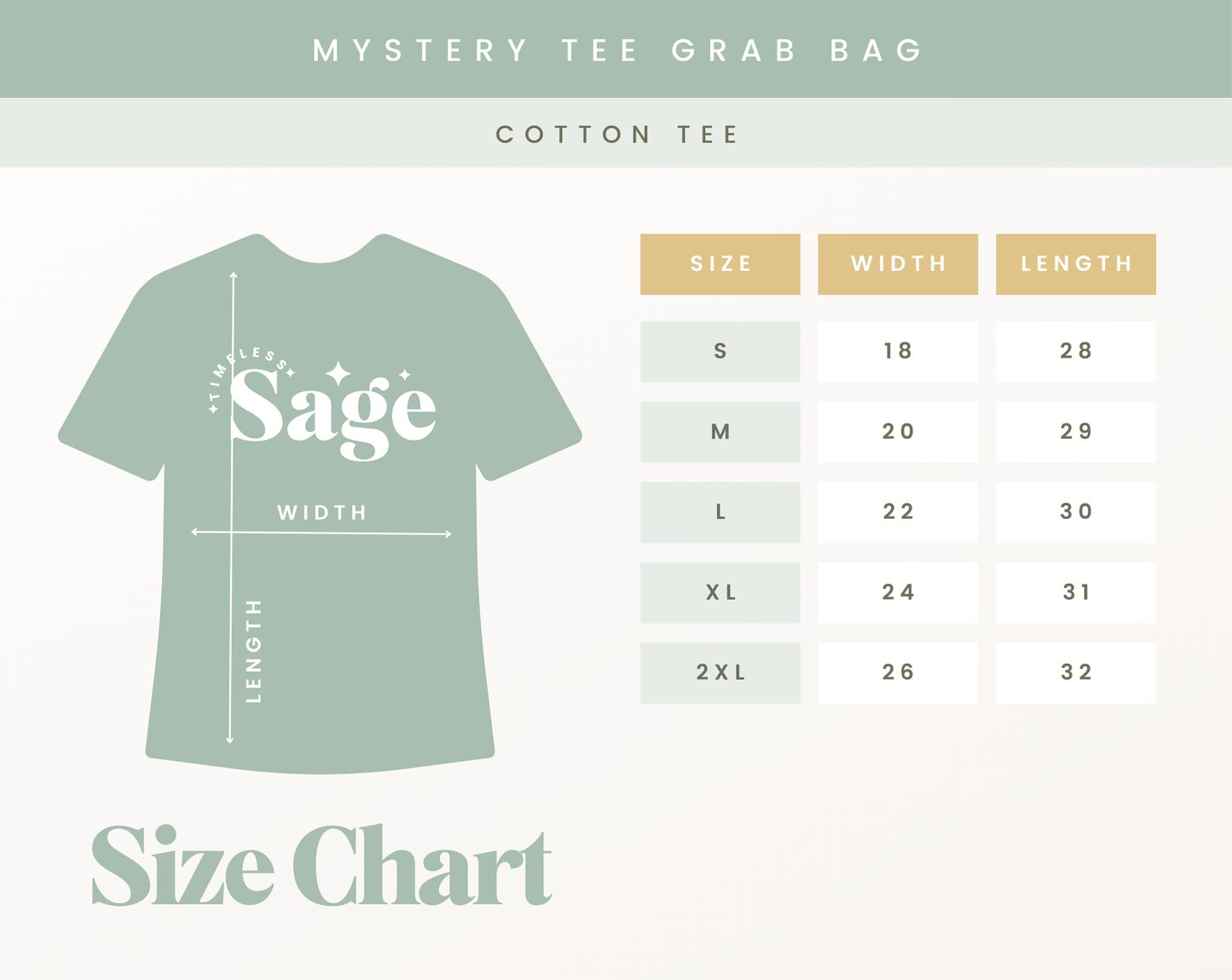 Mystery Tee Grab Bag, BOGO 50% OFF