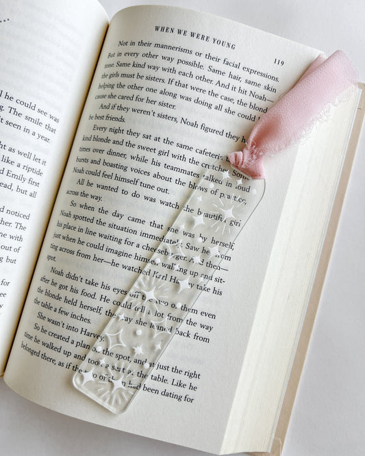 Sparkles Acrylic Bookmark