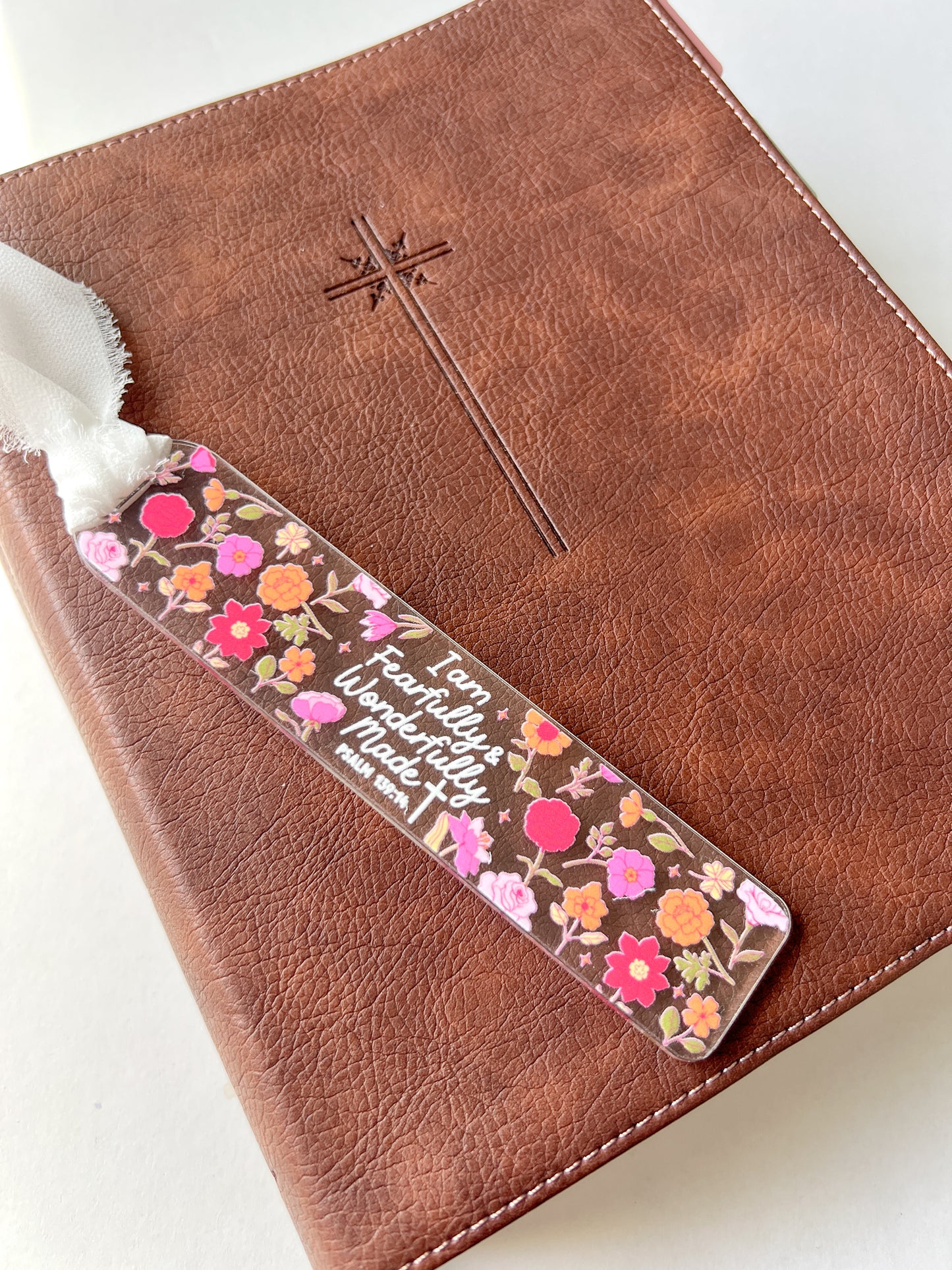 Fearfully & Wonderfully Made Acrylic Bookmark