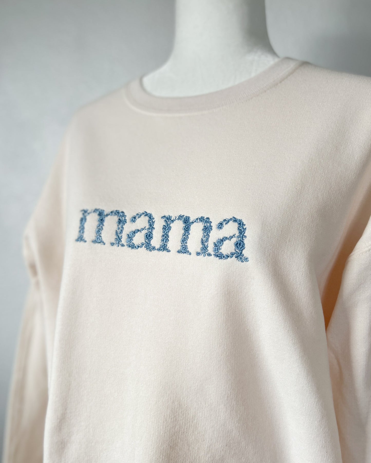 Mama Embroidered Crewneck
