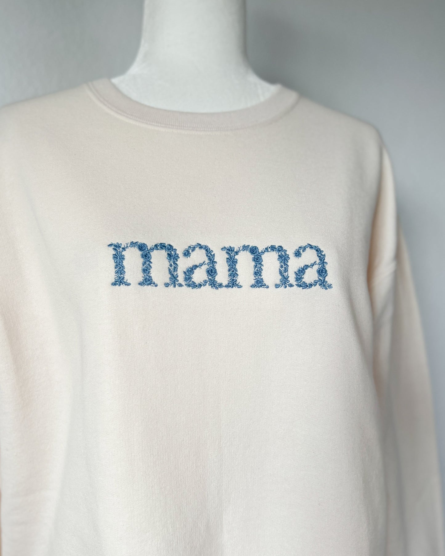 Mama Embroidered Crewneck