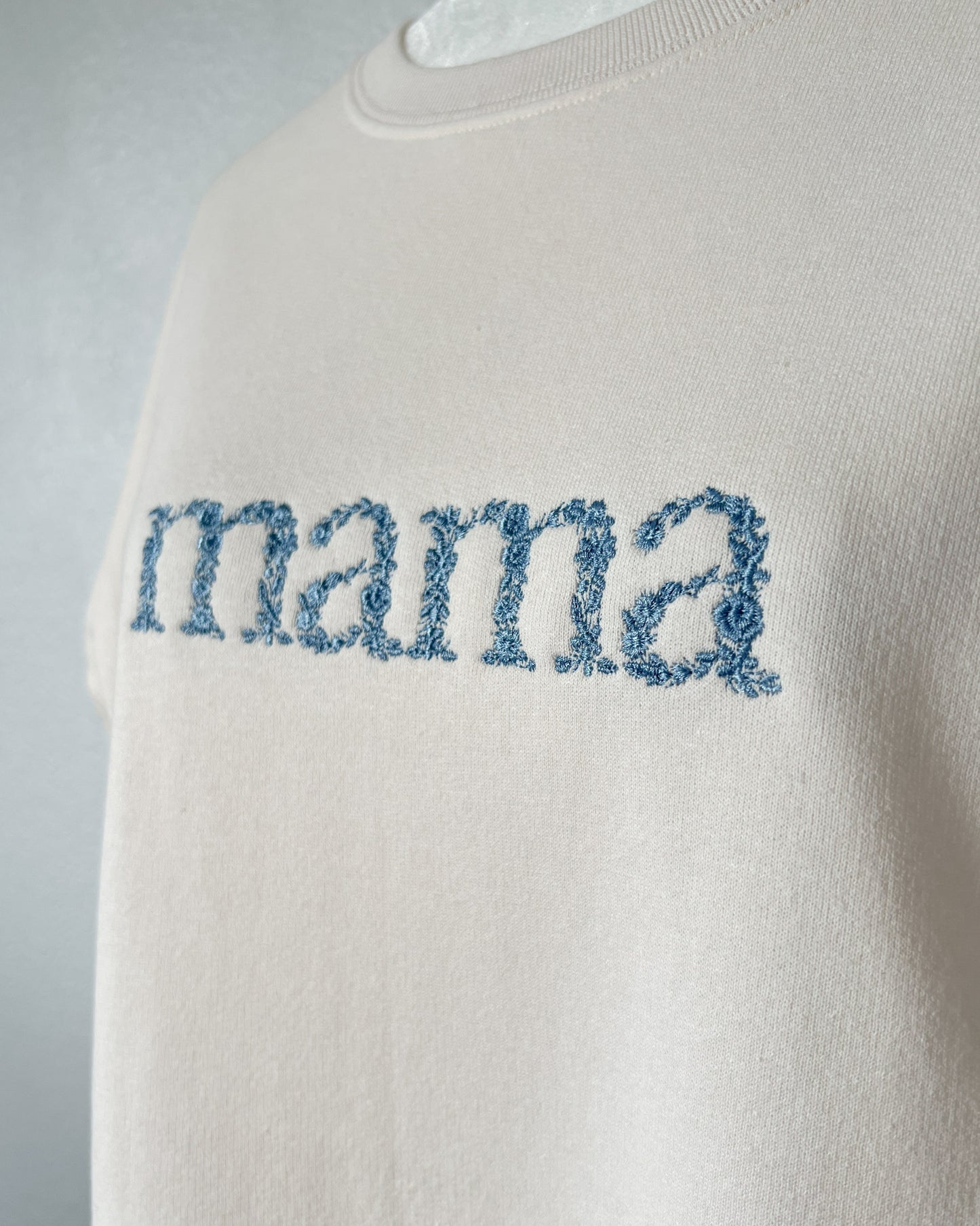 Mama Embroidered Crewneck