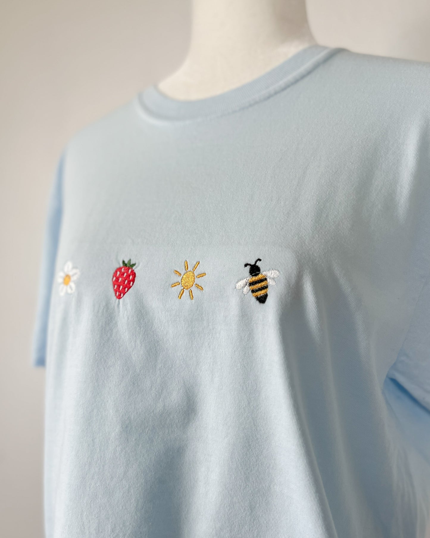 Summer Bloom Cropped T-Shirt