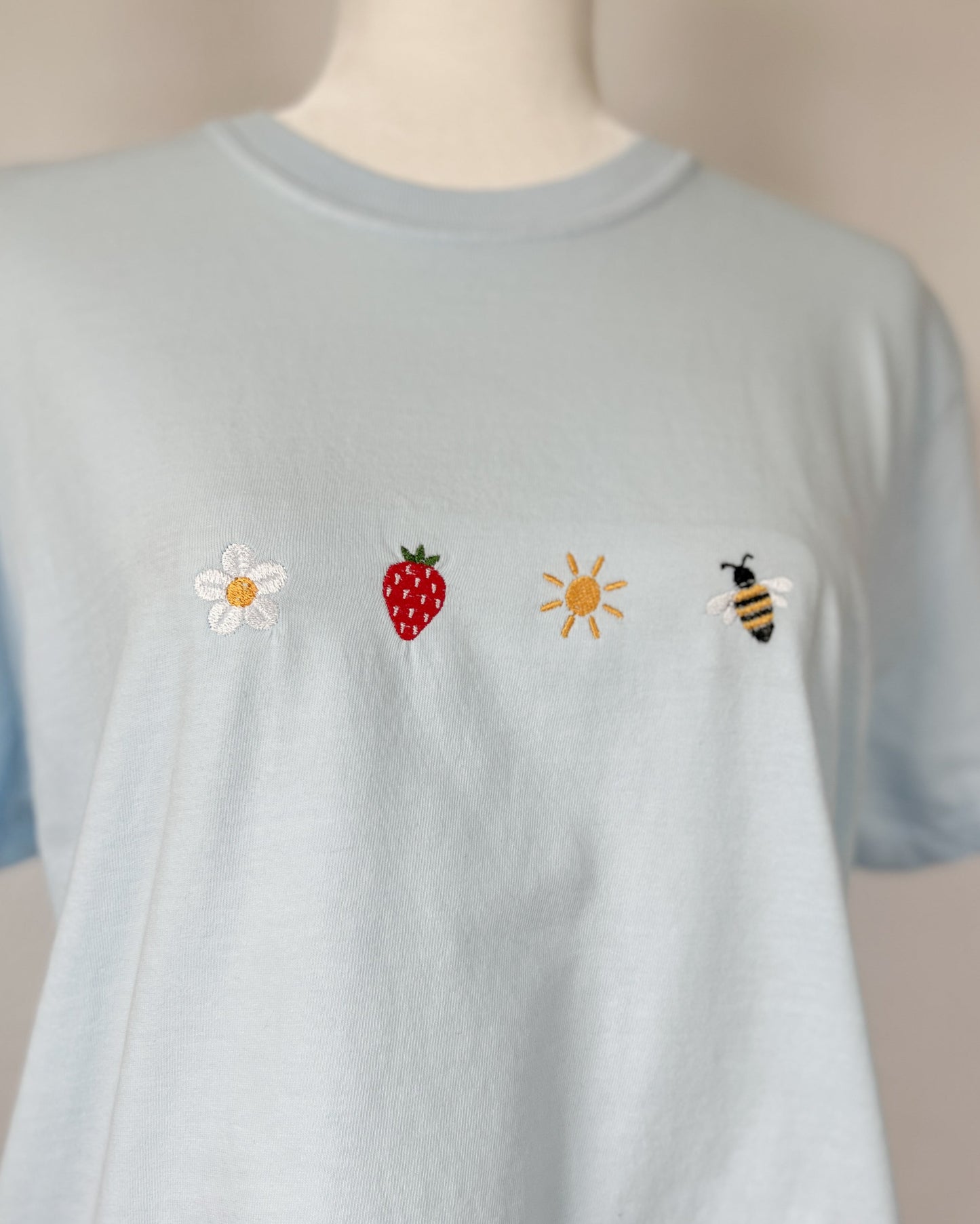 Summer Bloom Cropped T-Shirt