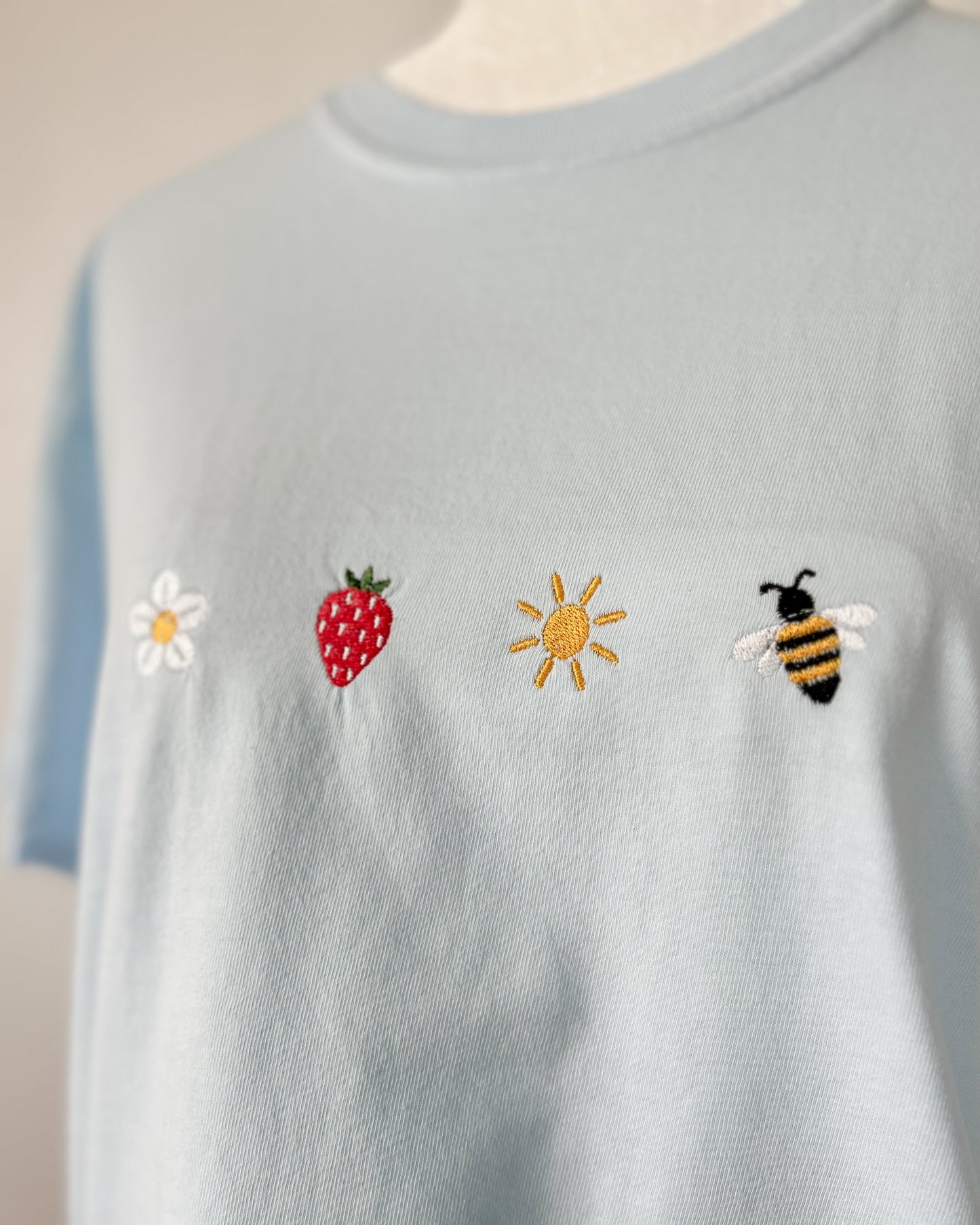 Summer Bloom Cropped T-Shirt