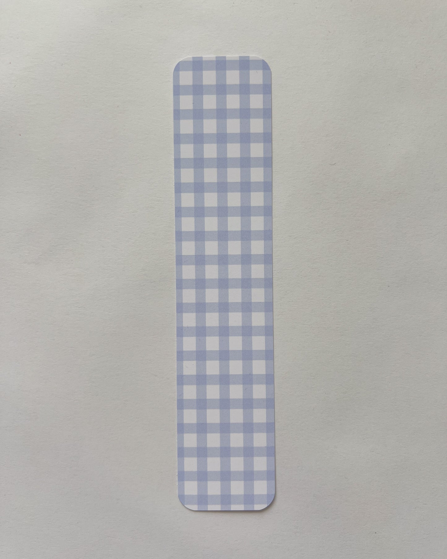 1.5” x 7” Gingham Bookmark