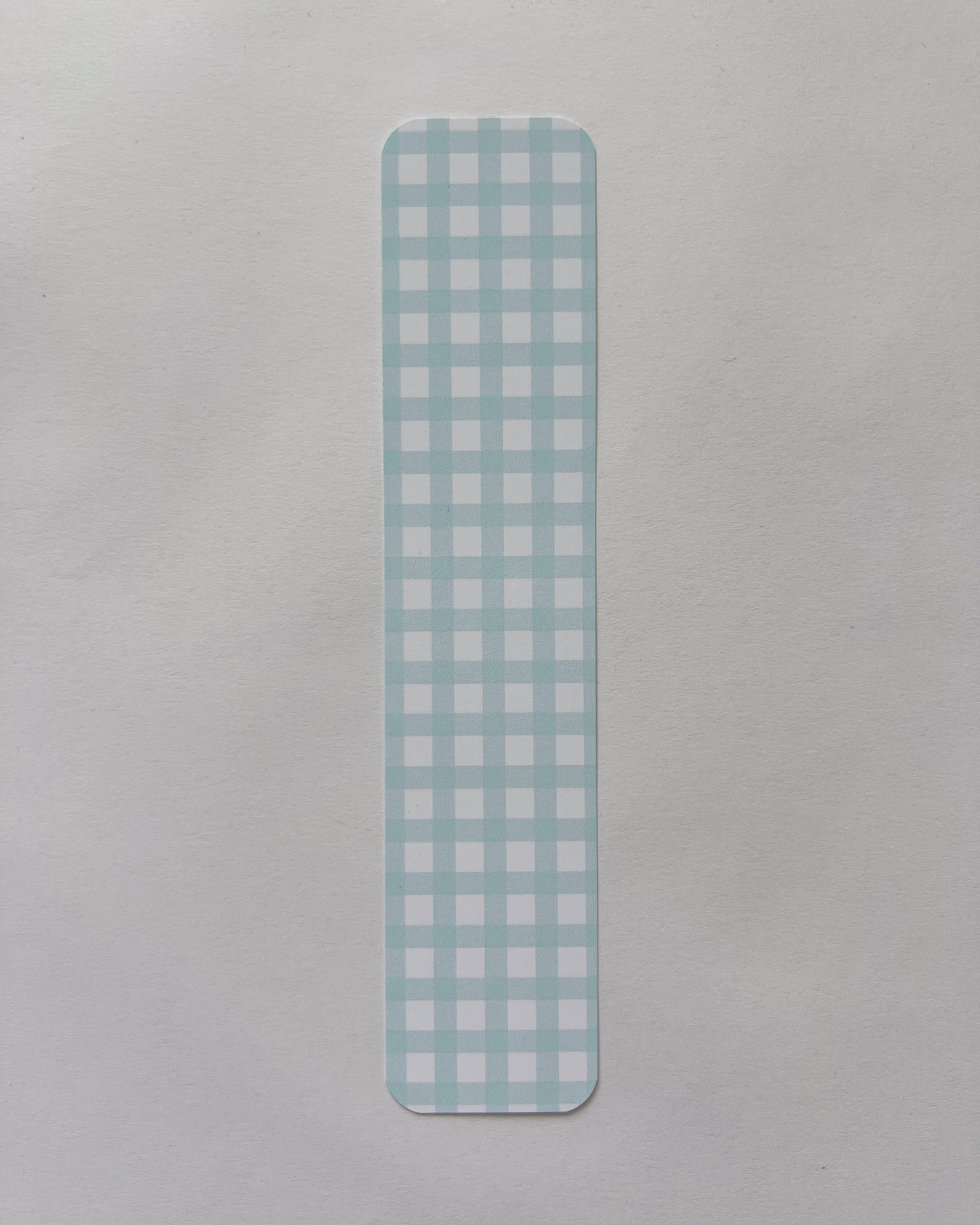1.5” x 7” Gingham Bookmark