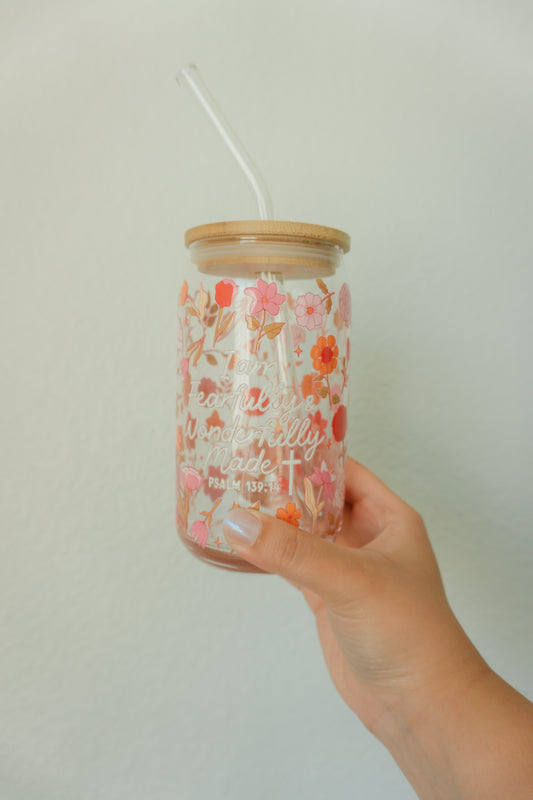 Fearfully & Wonderfully Made Glass Cup