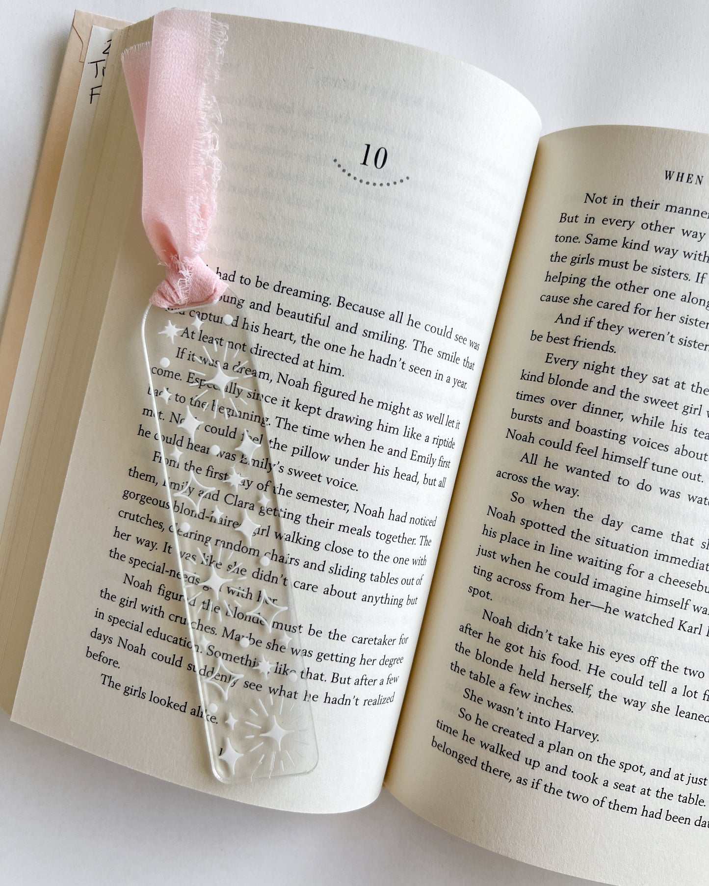 Sparkles Acrylic Bookmark
