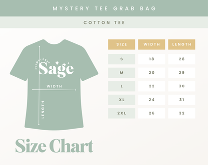 Mystery Tee Grab Bag, BOGO 50% OFF