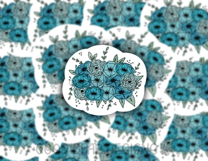 Water Bouquet Sticker