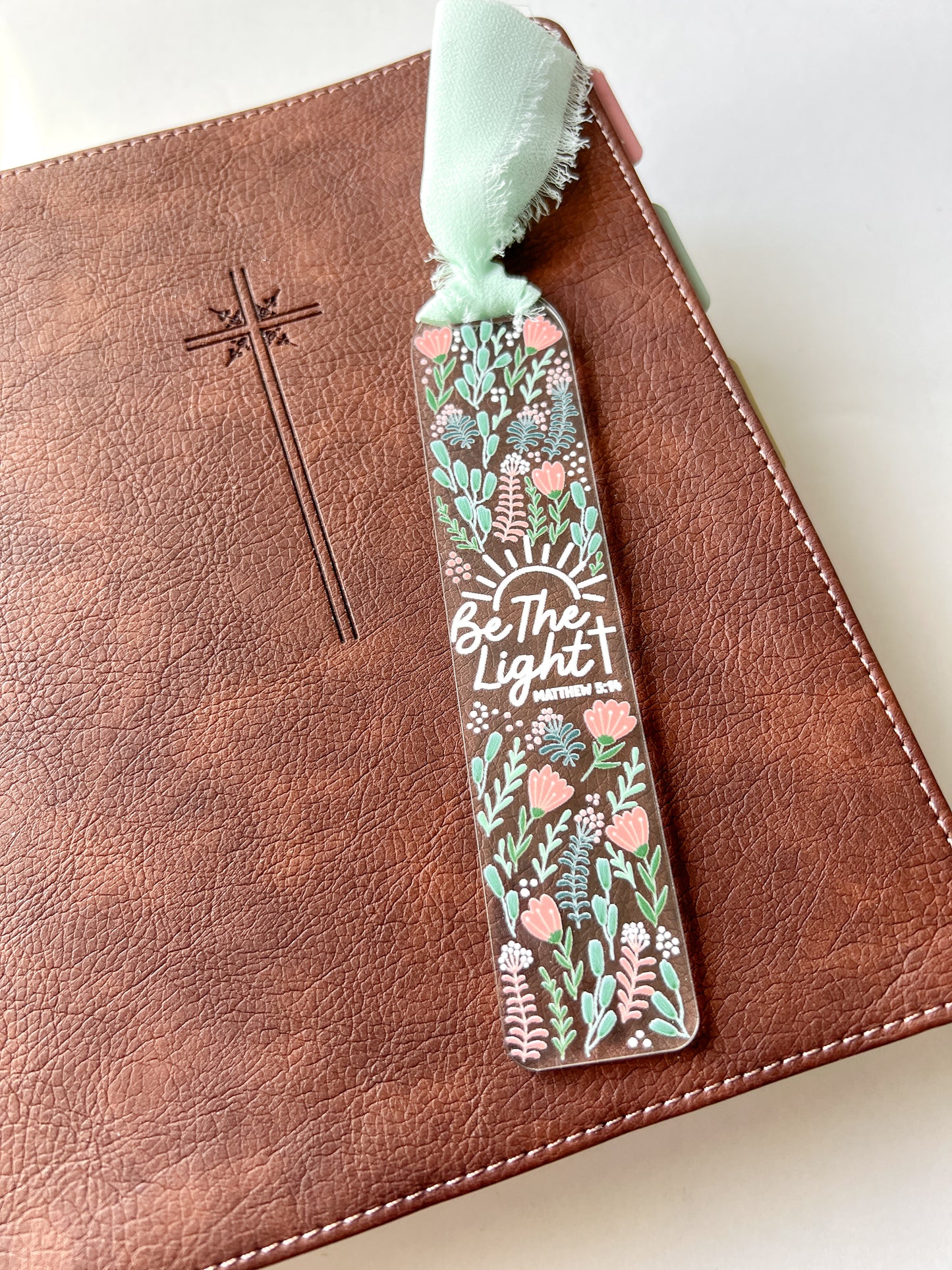 Be The Light Acrylic Bookmark